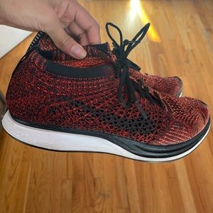 Red Flyknit Racers